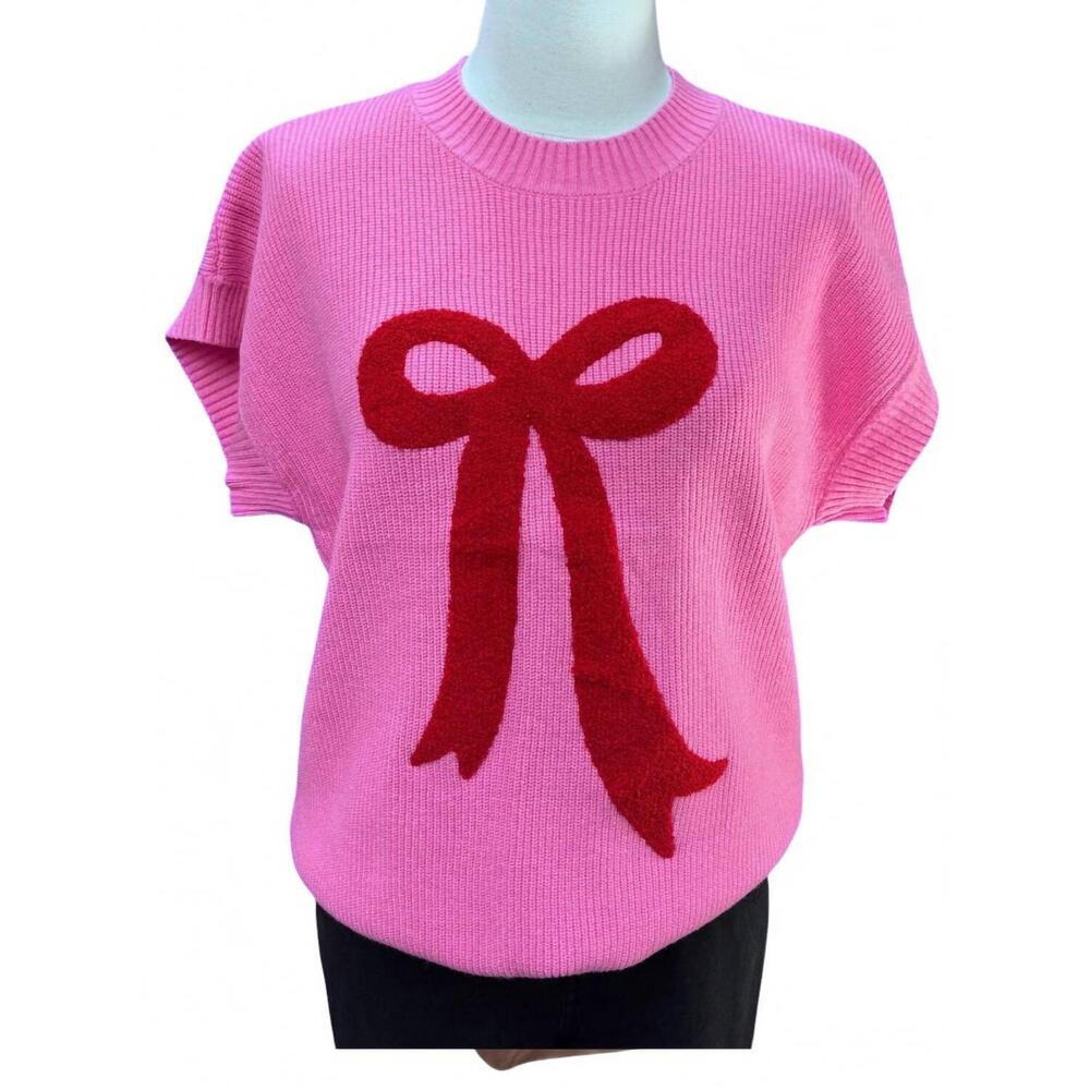 NEW MARY SQUARE women's josie sweater in pink